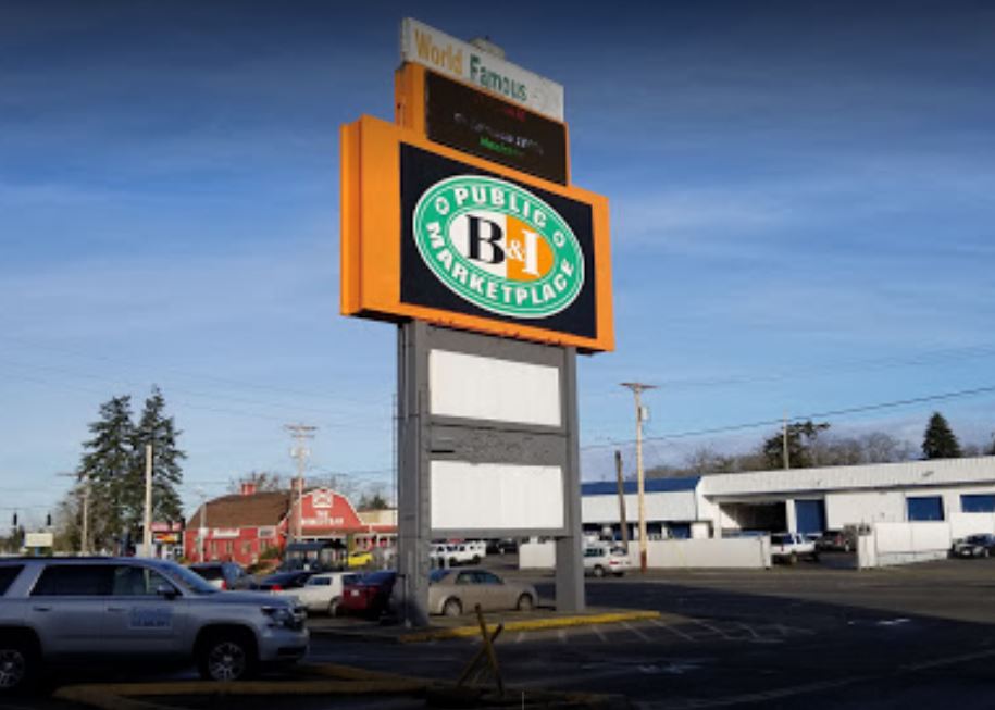 Main Store is inside the B&I