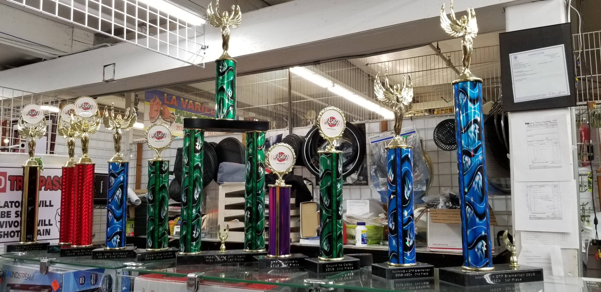 IASCA 1st & 2nd Place 2019 (Tacoma Store)